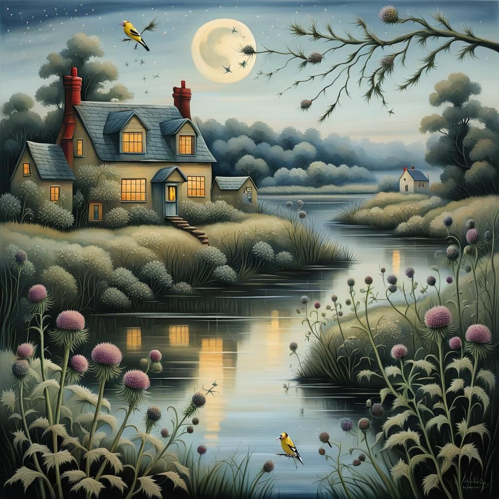 House by a Tranquil River