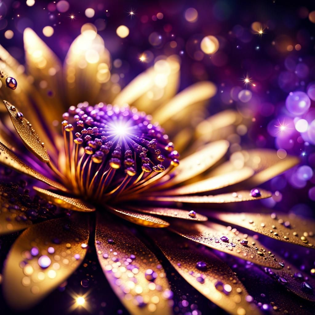 Magical flower  by @Satu