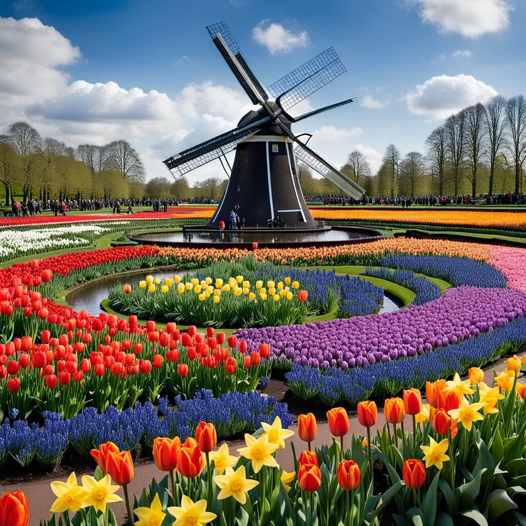 Keukenhof   by @Skyangel