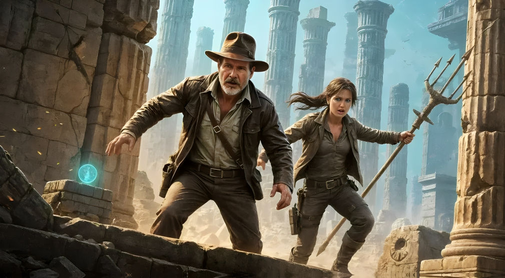 Indiana Jones Teams Up With Lara Croft
