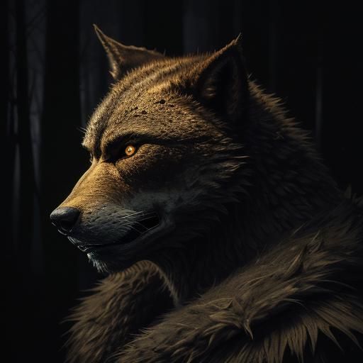 His encounter with the werewolf, by artists Takashi Okazaki,...