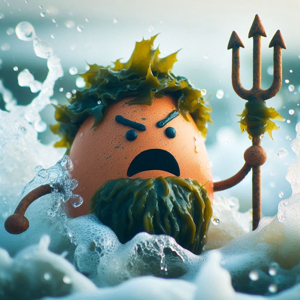 Angry Poseidon Egg