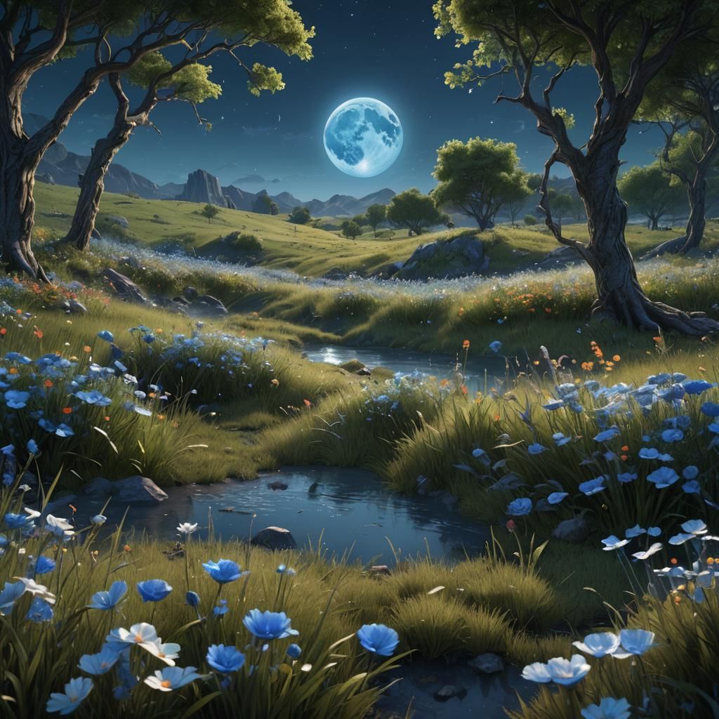 The only moon i want to see,