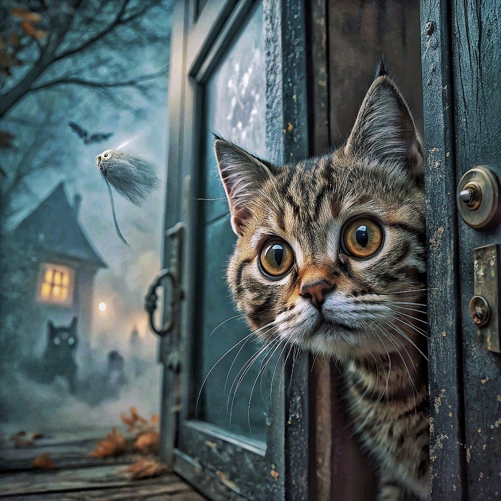 Haunted House 😸😸😸