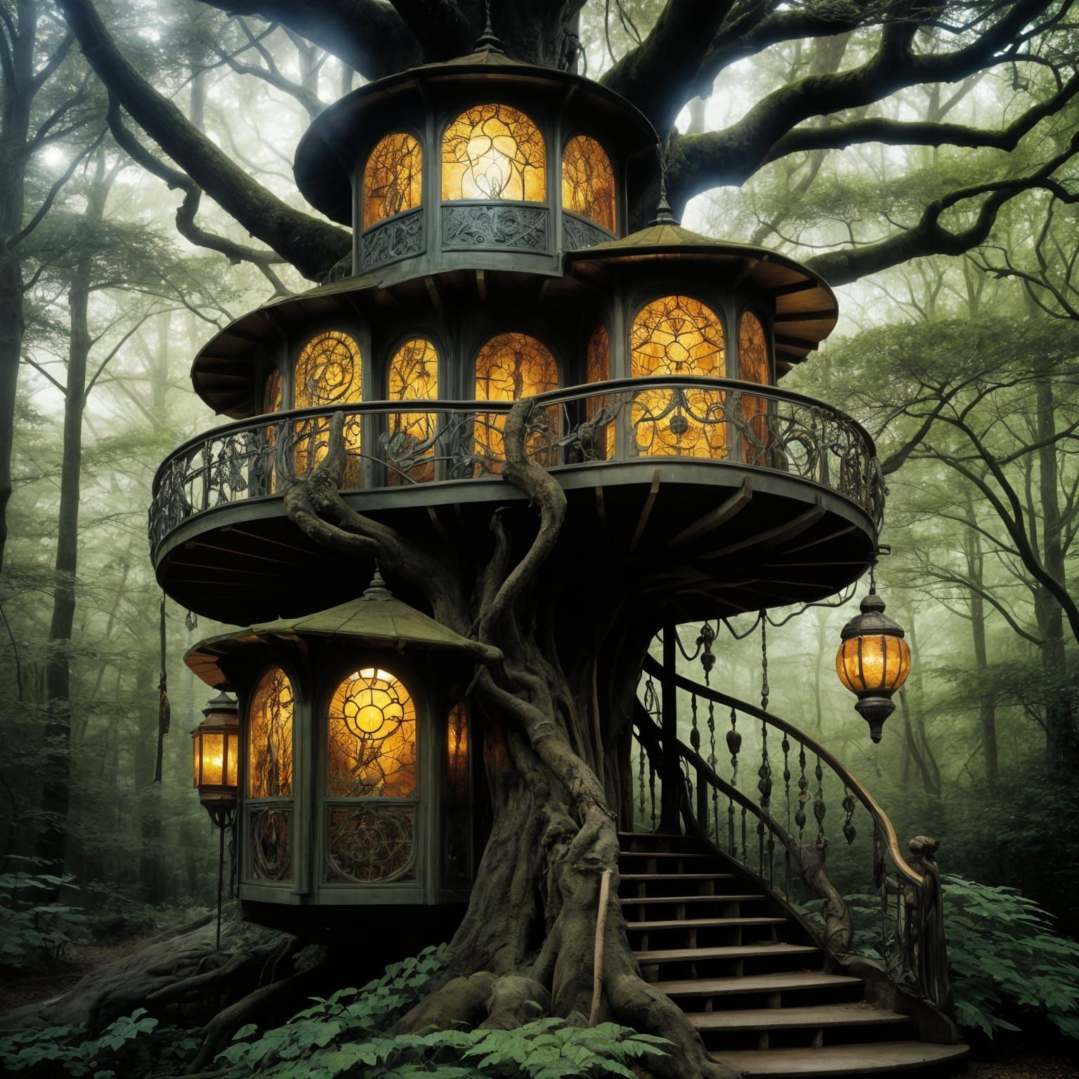  treehouse  by @Arturo
