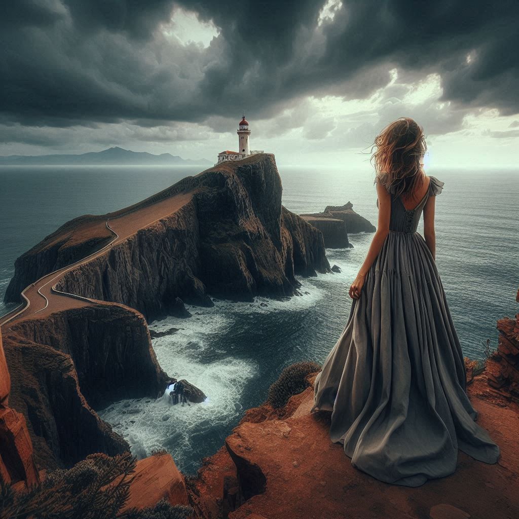 the girl at the lighthouse