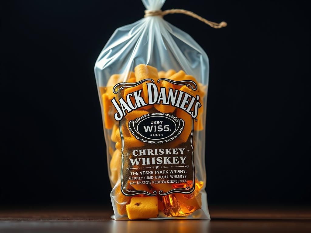 A bag of whiskey biscuits  by @Josetta