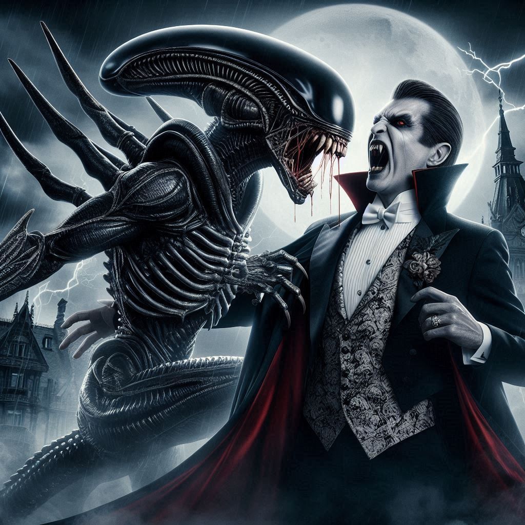 Dracula vs Xenomorph