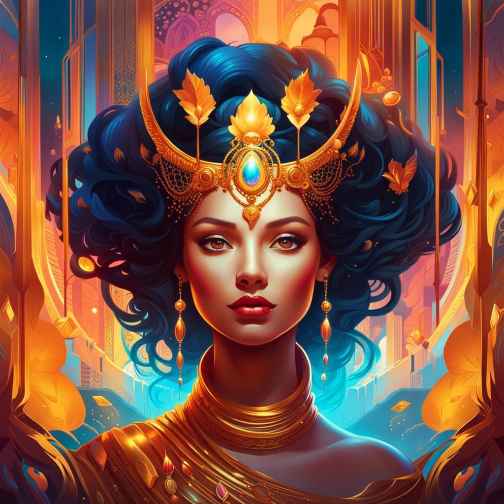 queen Pandora - AI Generated Artwork - NightCafe Creator