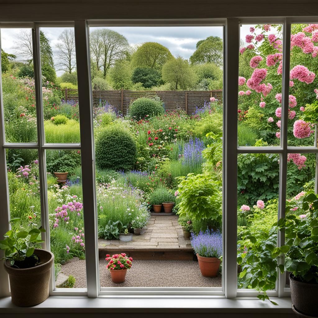 Garden View  by @Madamxtra