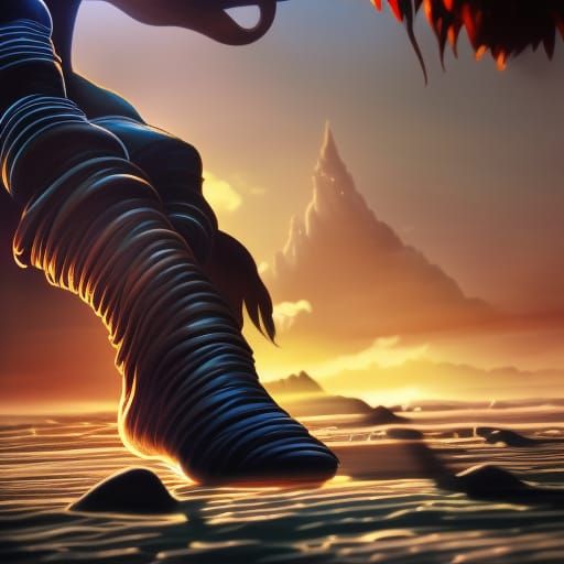 feet