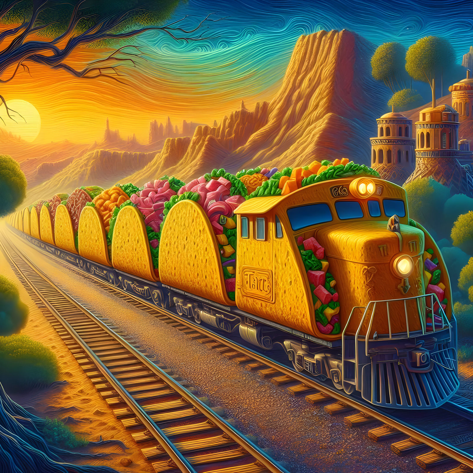 Taco Train Fiesta Frenzy