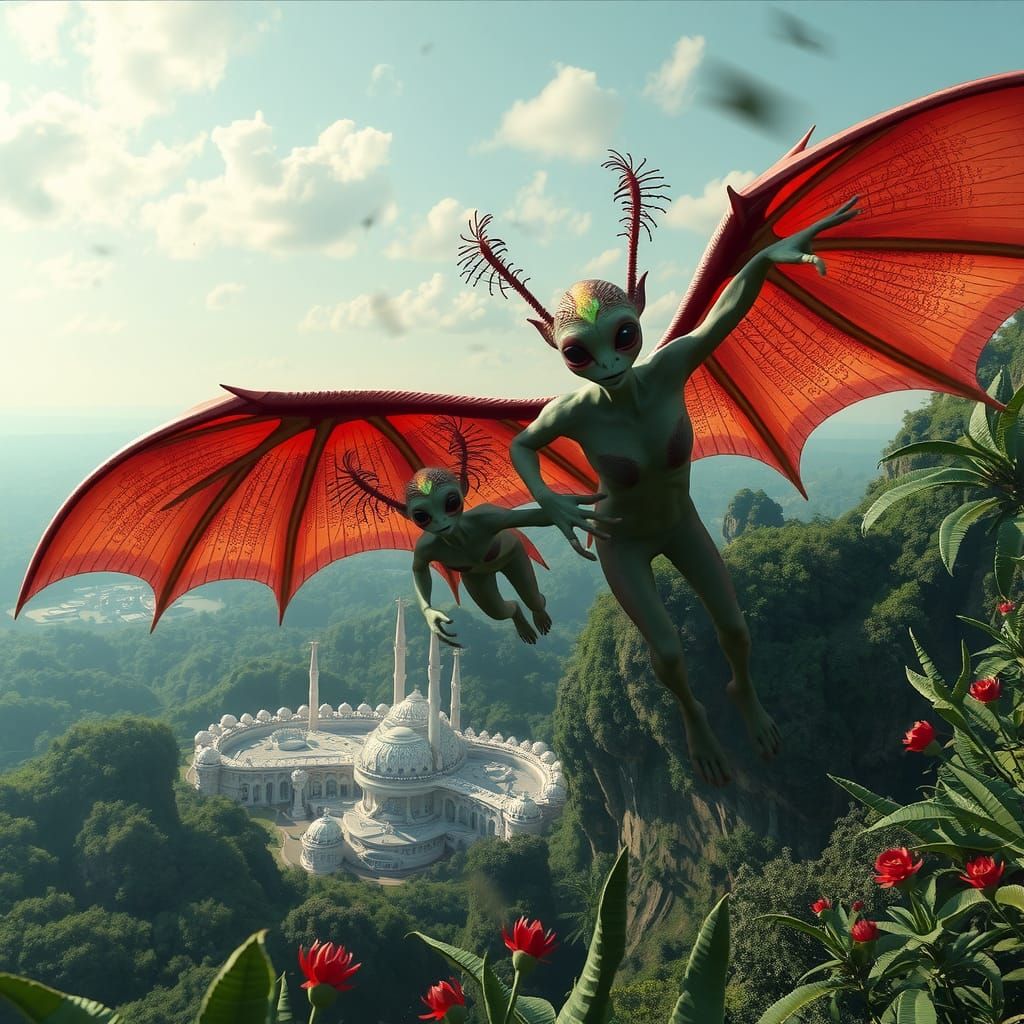 "Flying Aliens" (7)