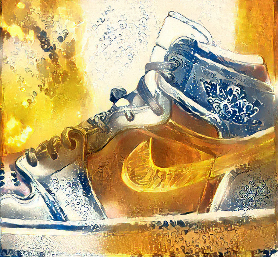 Gold/Ice Jordan 1