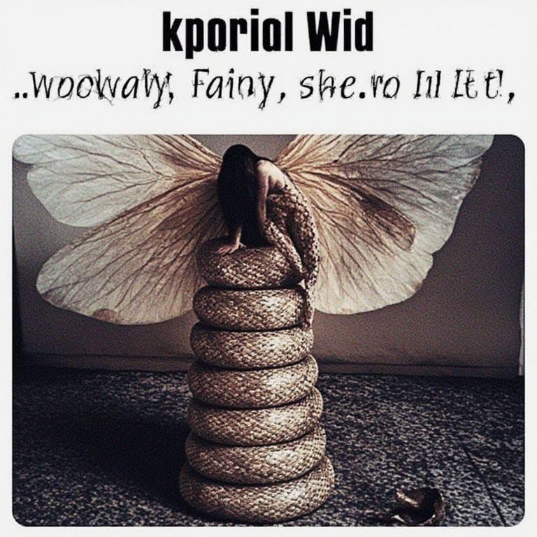 Fairy Riding on snake