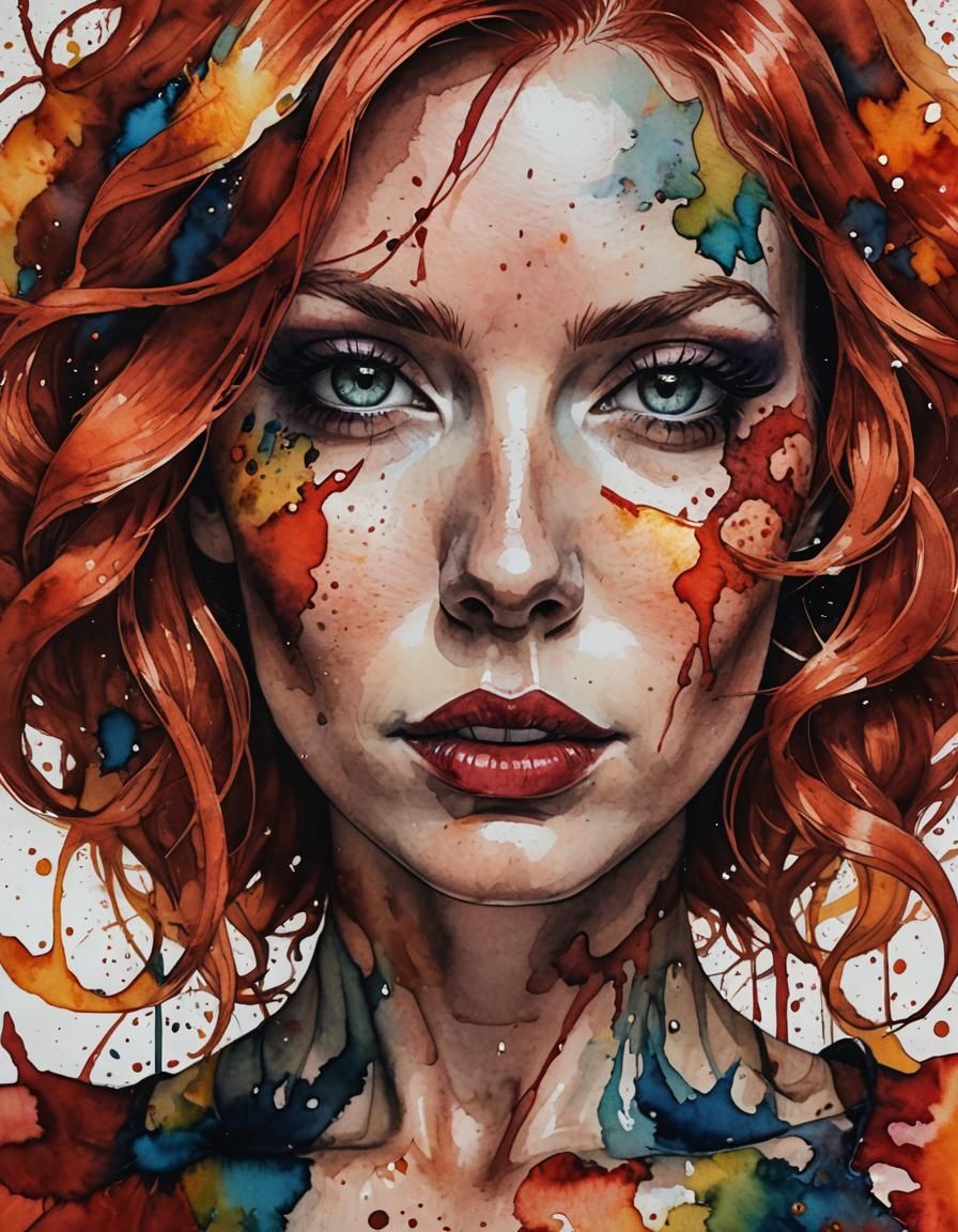 Red-head beauty