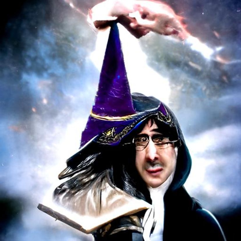 John Oliver the Wizard AI Generated Artwork NightCafe Creator