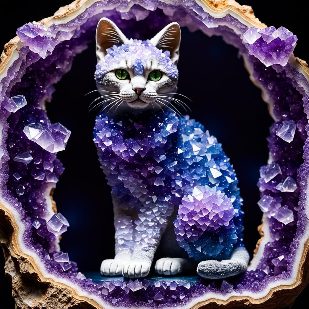 Geode Kitten  by @namralos