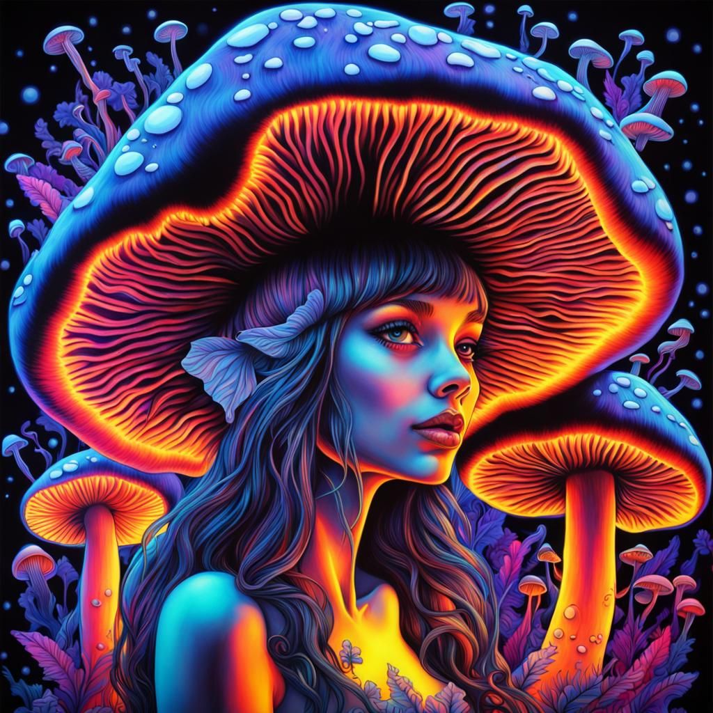 Mushroom Fairy  by @Cheshy