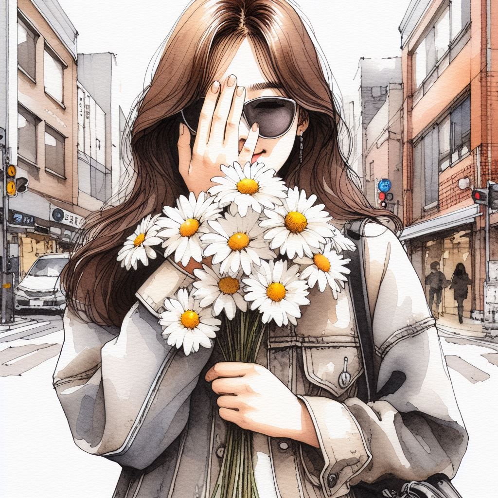 Daisy - The Flower of April.