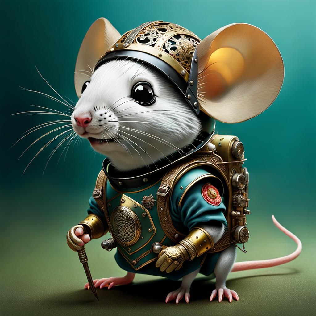 Mouse Helmet - AI Generated Artwork - NightCafe Creator