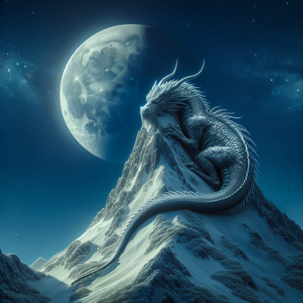 Sleeping dragon  by @SteveArt