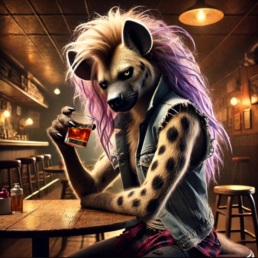 Scuzzy at the Next Table