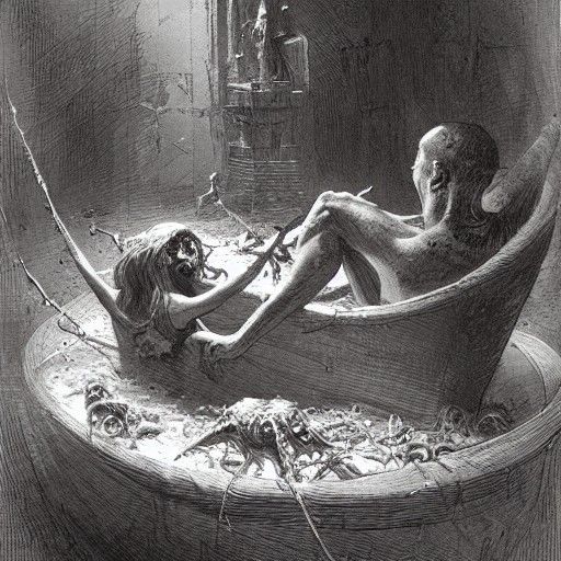 Pretzel Chainsaw Bathtub