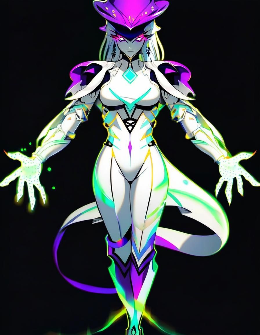Light hot girl style Witch character
