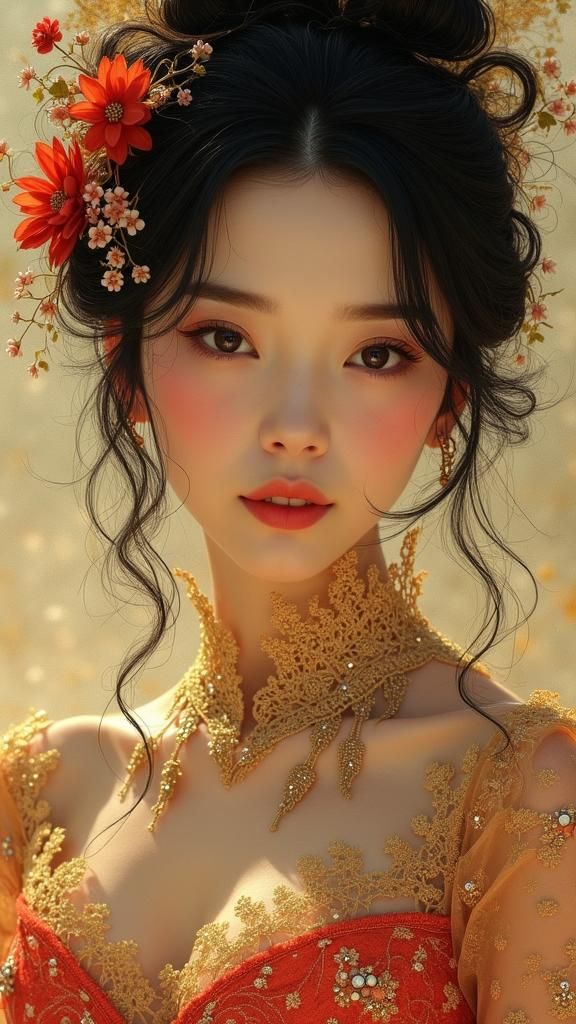 Asian Lady (mixed models)