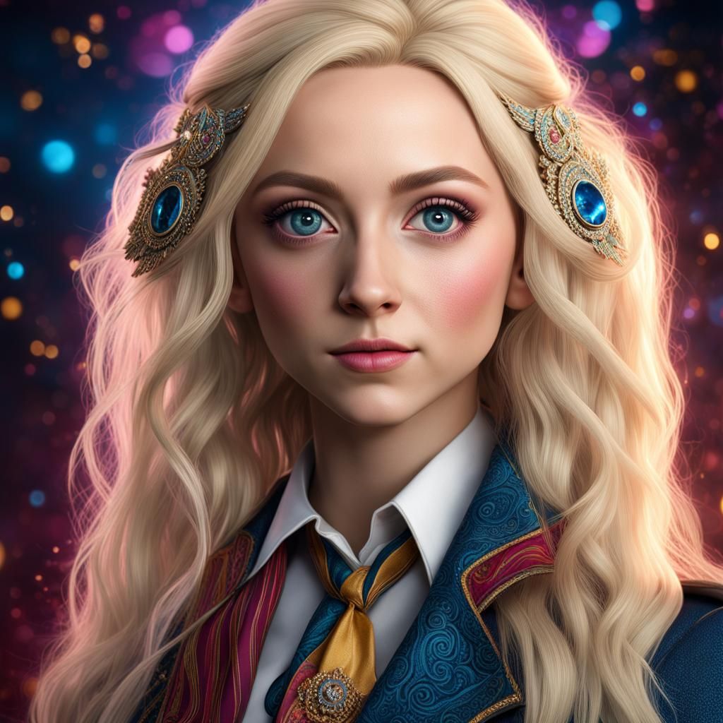 Luna Lovegood  by @Bunnzo332