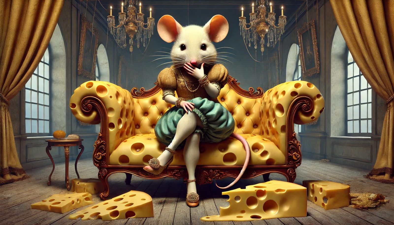 Demoiselle Shy Rodentia #3