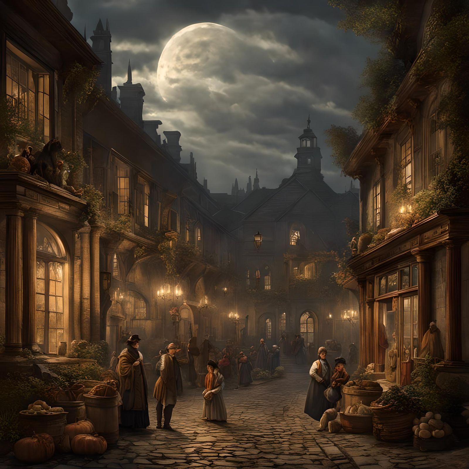 Bakery in London, 18th century  by @Metamorphosis Extreme