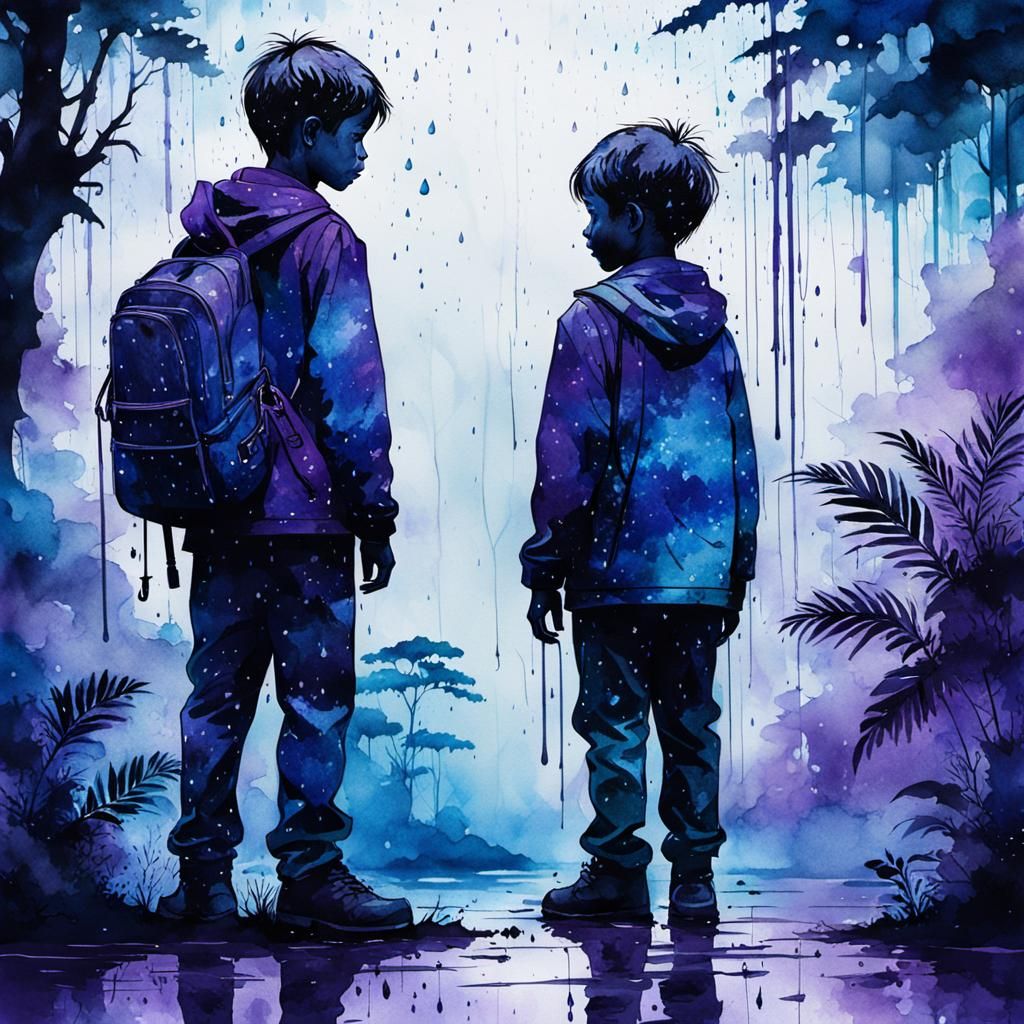 two brothers on an adventure