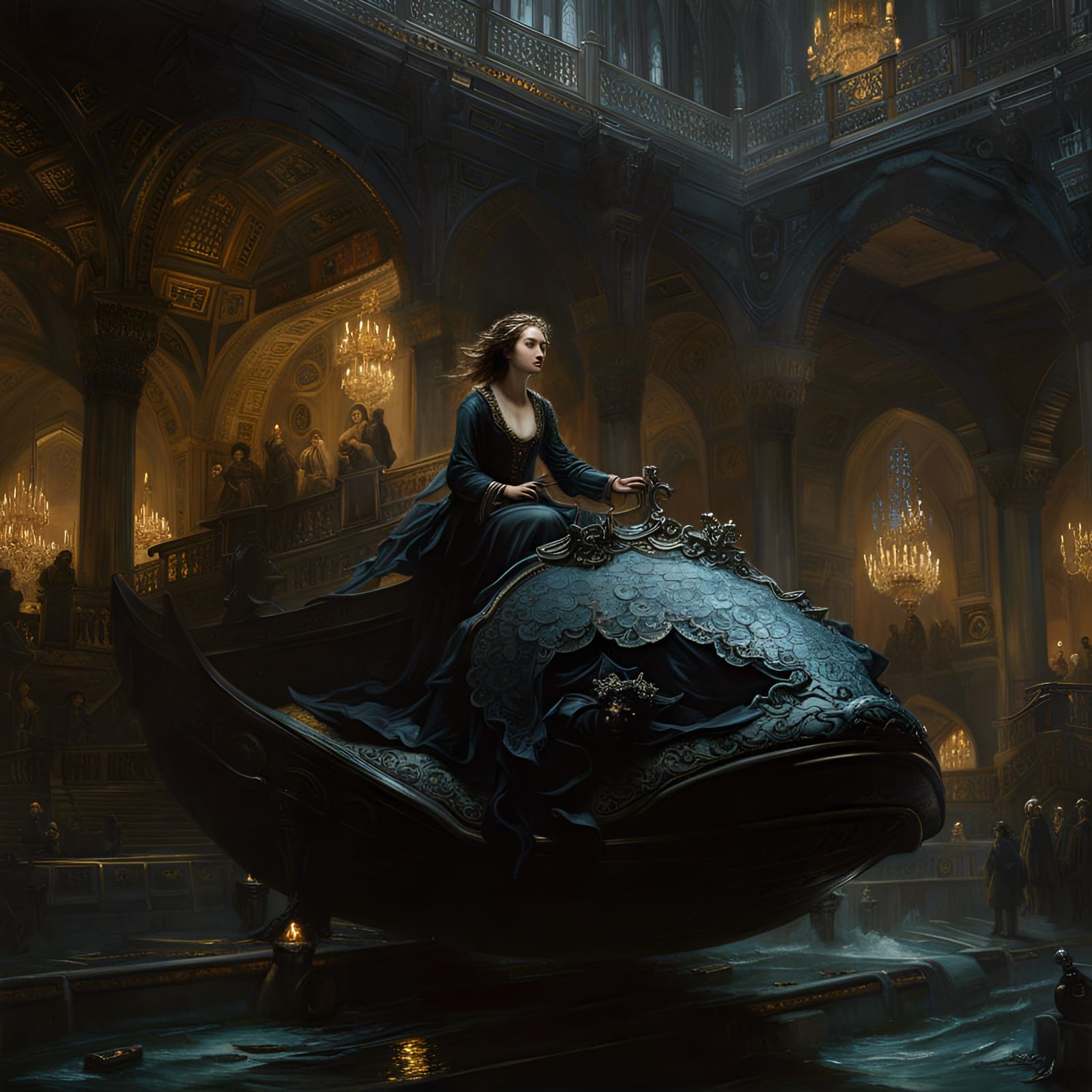 Thetis returns to the sea