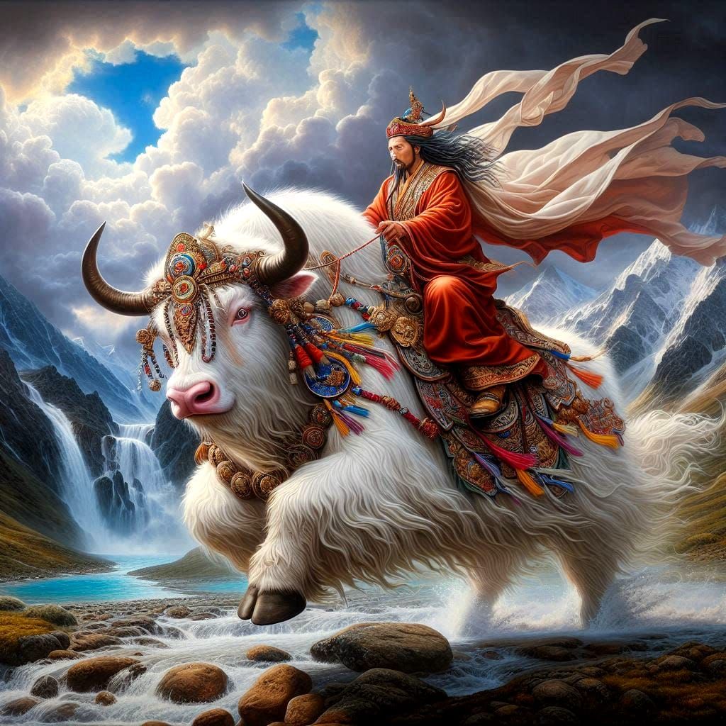 the khan and the holy yak