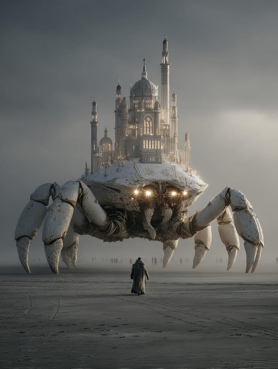 Cathedrals That Walk the Tides