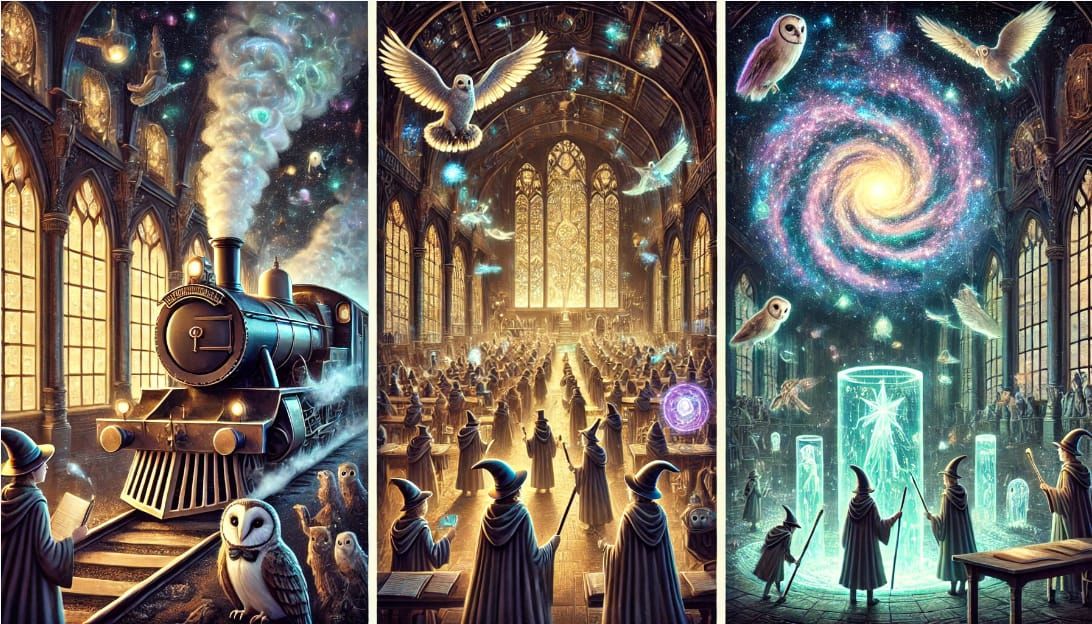 Triptych - Wizards