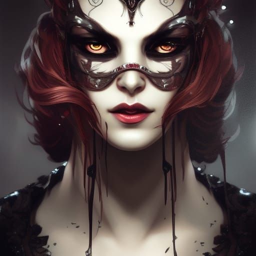 Vampire Masquerade - AI Generated Artwork - NightCafe Creator