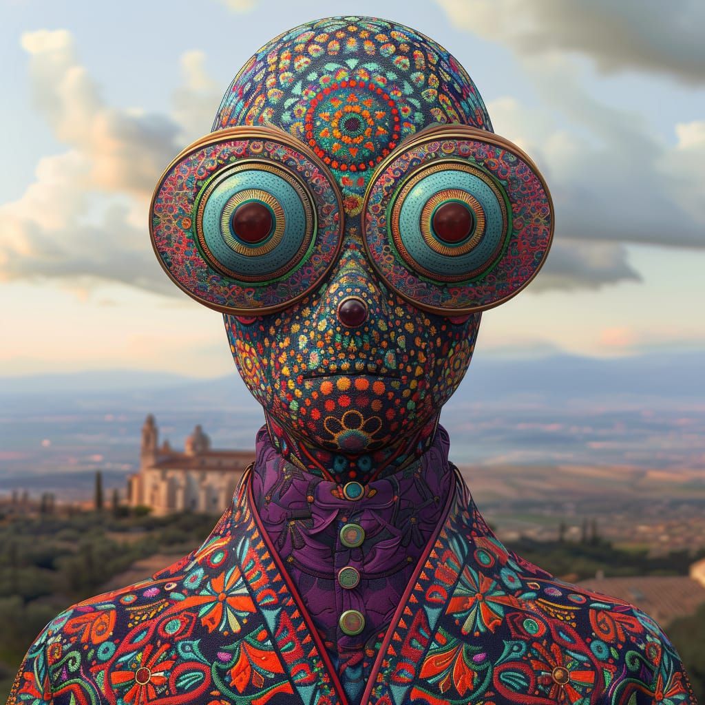 Psychedelic Venetian Symmetry