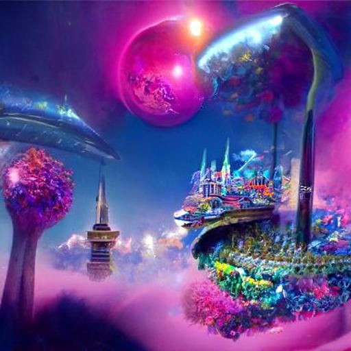 utopia planet - AI Generated Artwork - NightCafe Creator