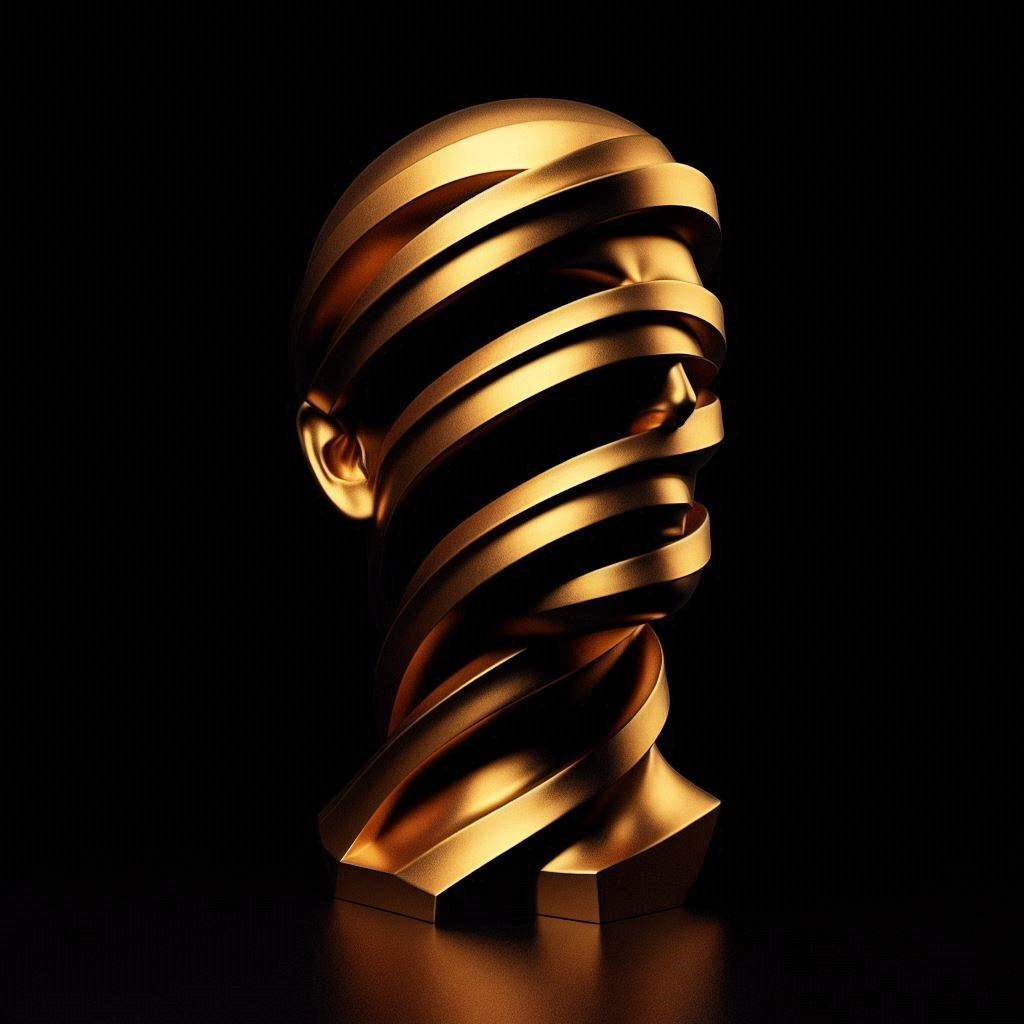 Gold figure