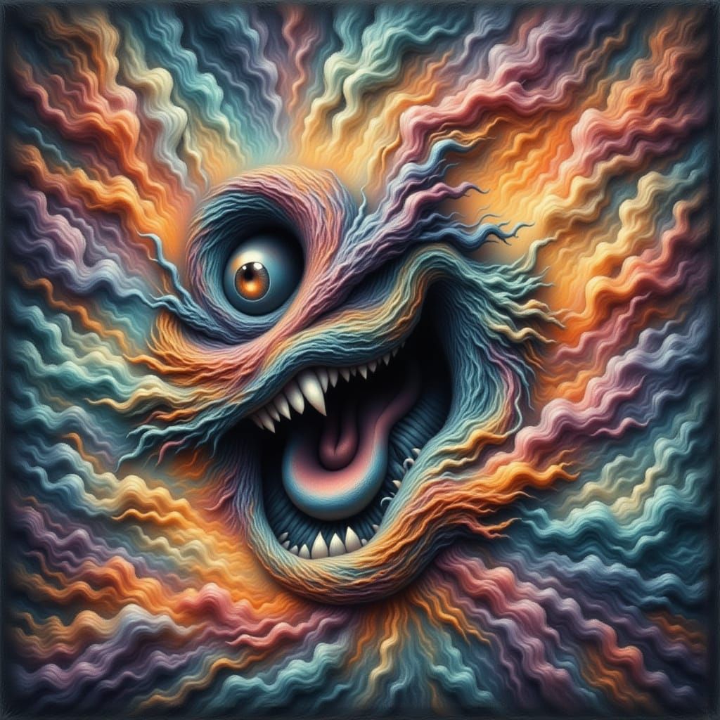 surprise oddball <lora:Grab Bag-Surprise:1.0> <lora:HRH-Chalk-it-Up:1.0>