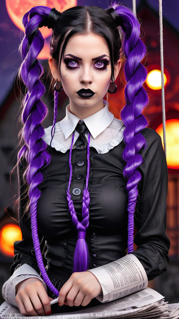 Pretty Gothic Girl