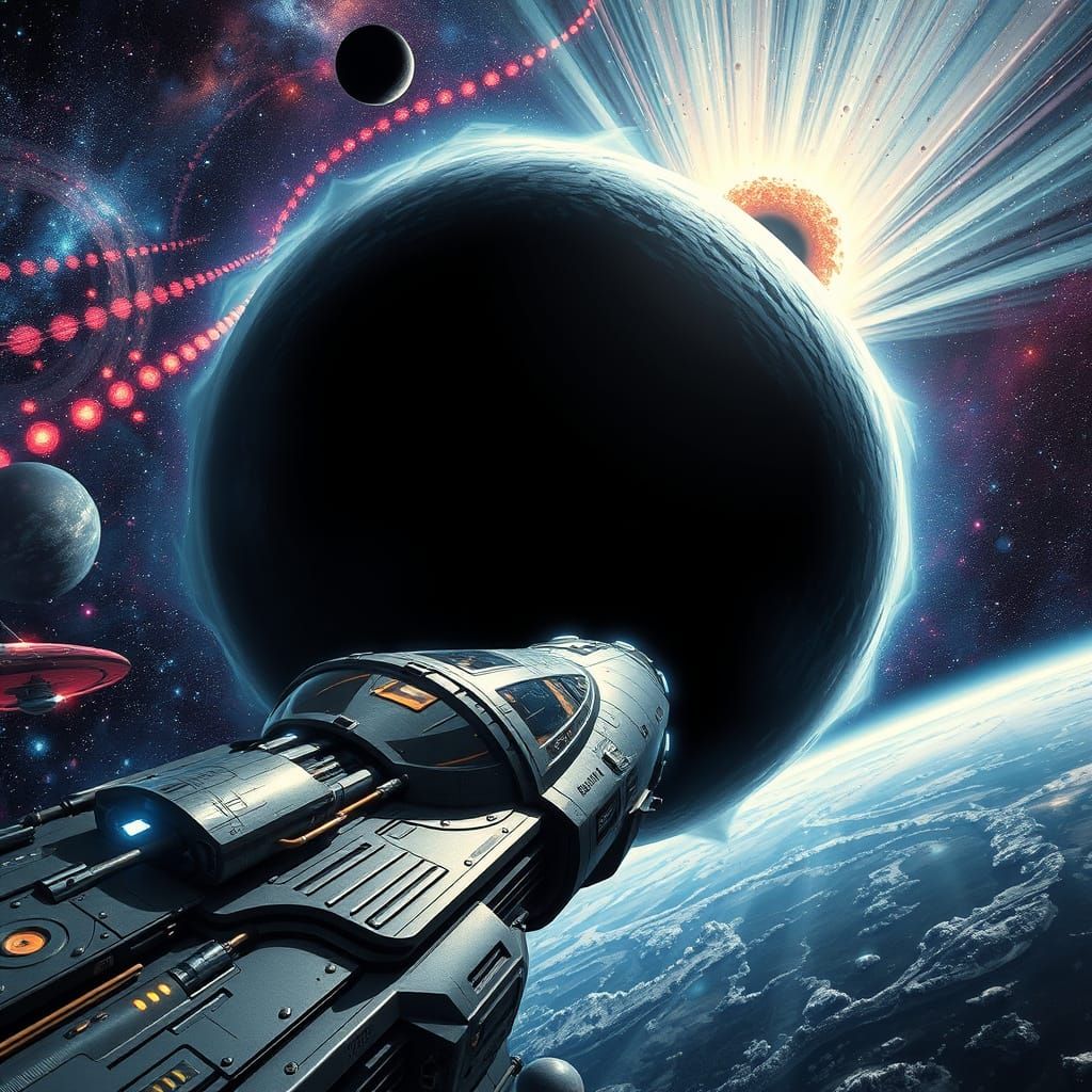 Into the space  by @Creator with no fantasy