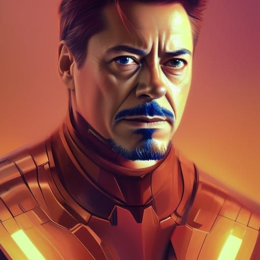 Tony Stark - AI Generated Artwork - NightCafe Creator