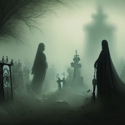 Haunting the Grave  by @Kasia S-J