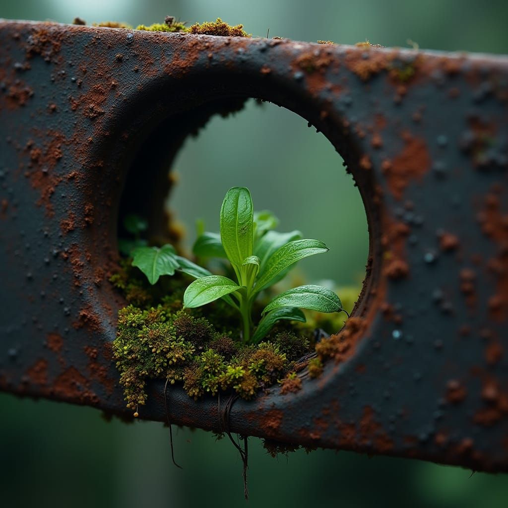 Life Finds a Way  by @Booth31AIart