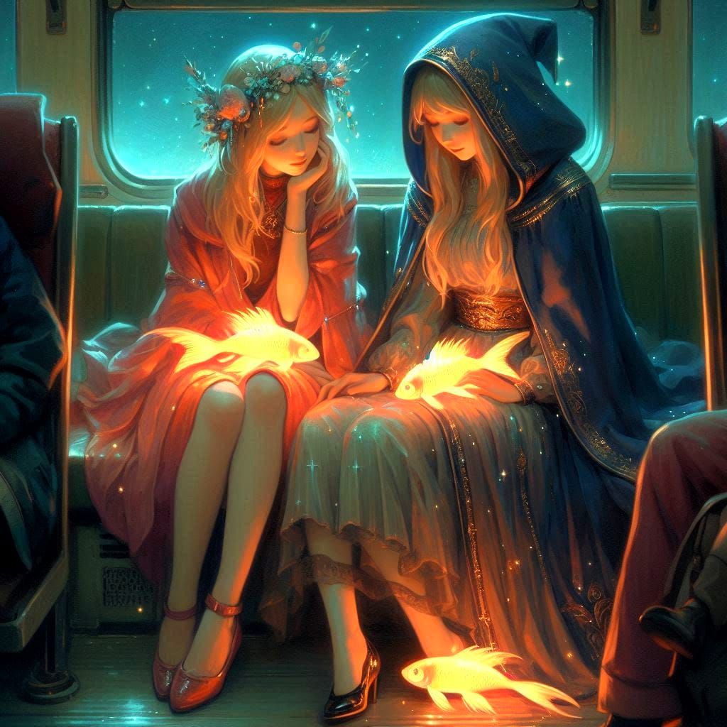 Whimsical Train Ride