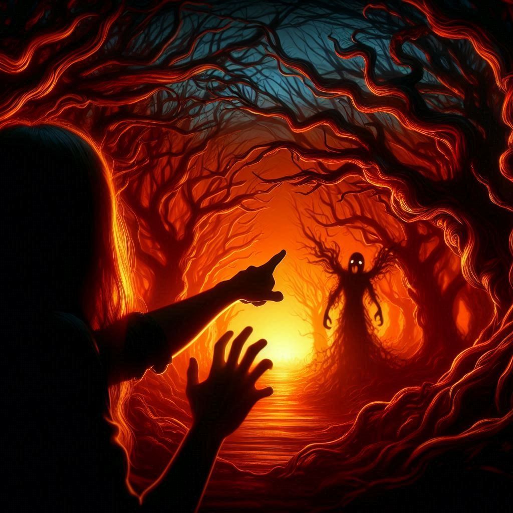 scary moment's over there